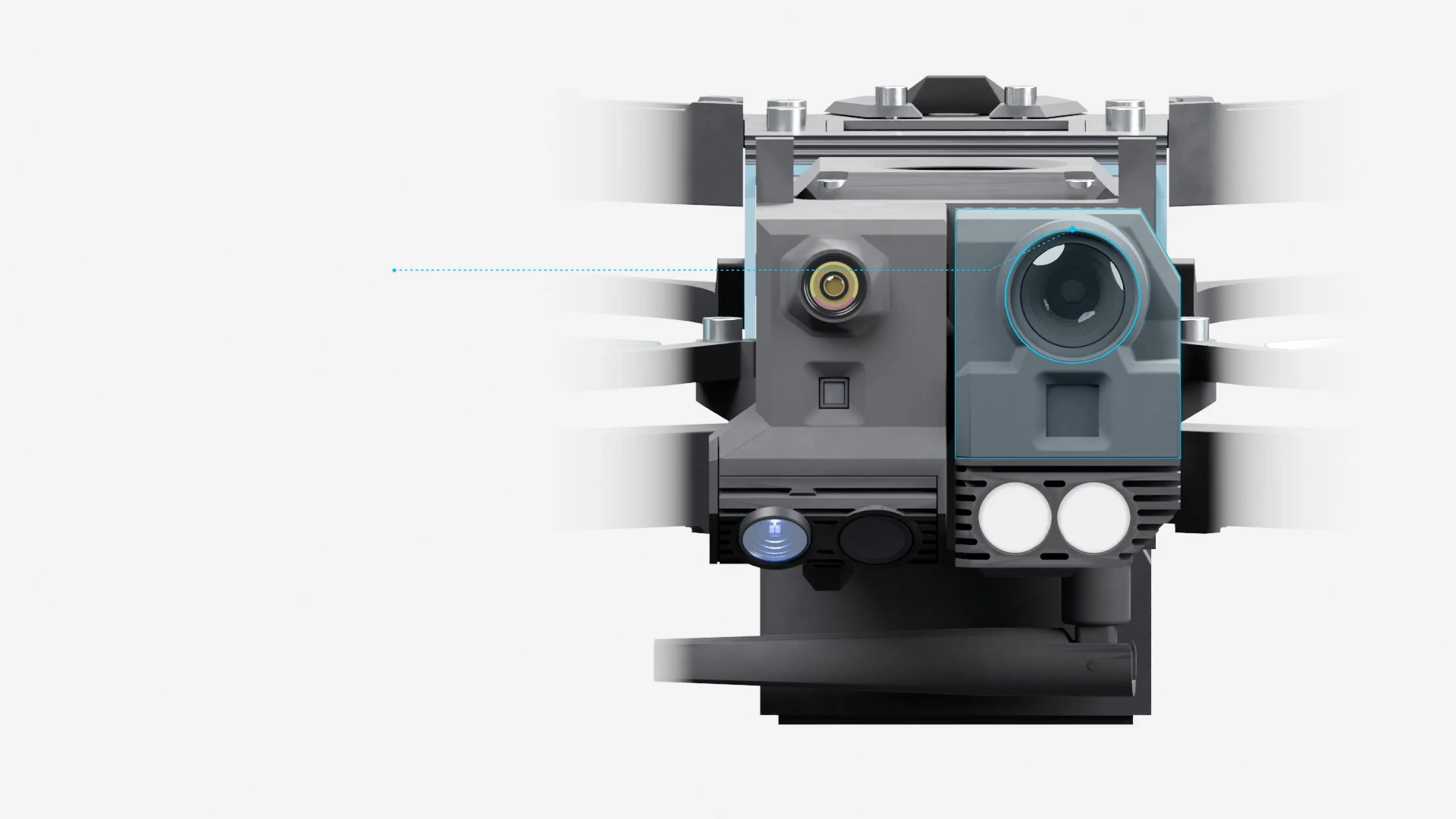 FENIX sensor system, scroll-controlled view